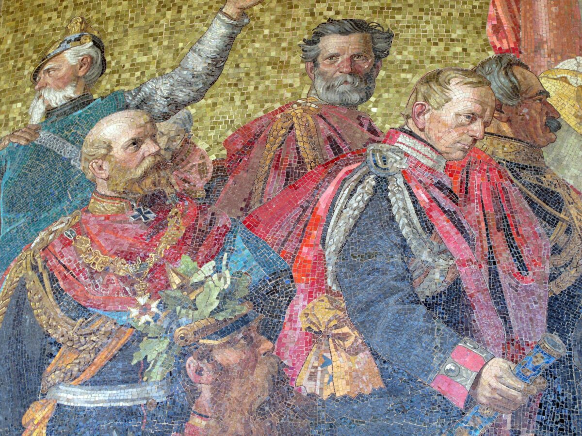 01 Detail from the Mosaic Frieze