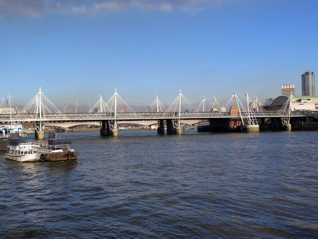 The Hungerford Bridges