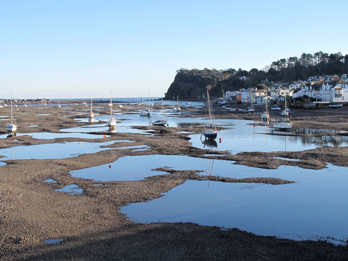 02-Shaldon-and-the-Mouth-of-the-Estuary-at-Low-Tide