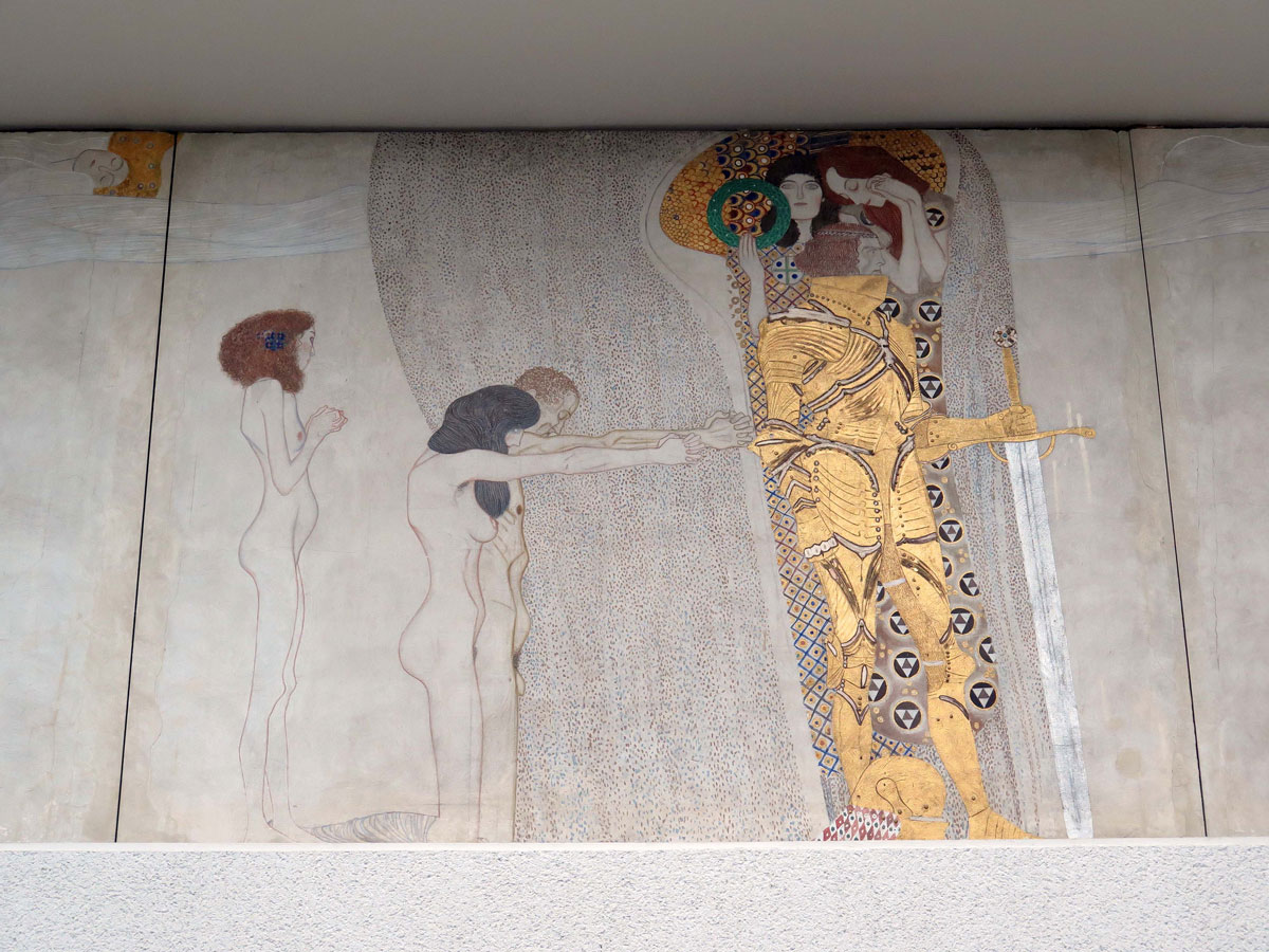 011-The-Left-Hand-Wall-showing-Nude-Figures-pleading-with-a-Knight-in-Shining-Armour-to-take-up-their-struggle