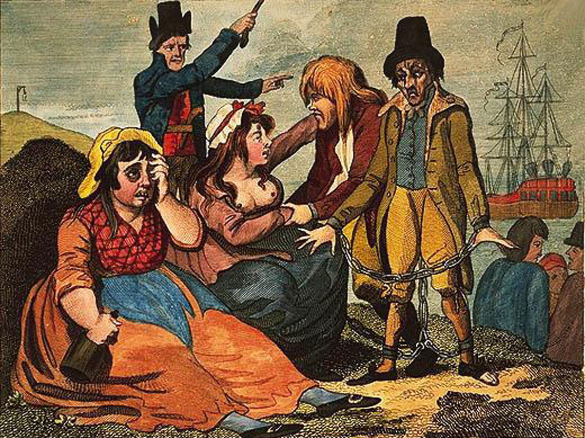 02 Black-eyed Sue and Sweet Poll of Plymouth taking leave of their lovers who are going to Botany Bay Published by Rbt. S