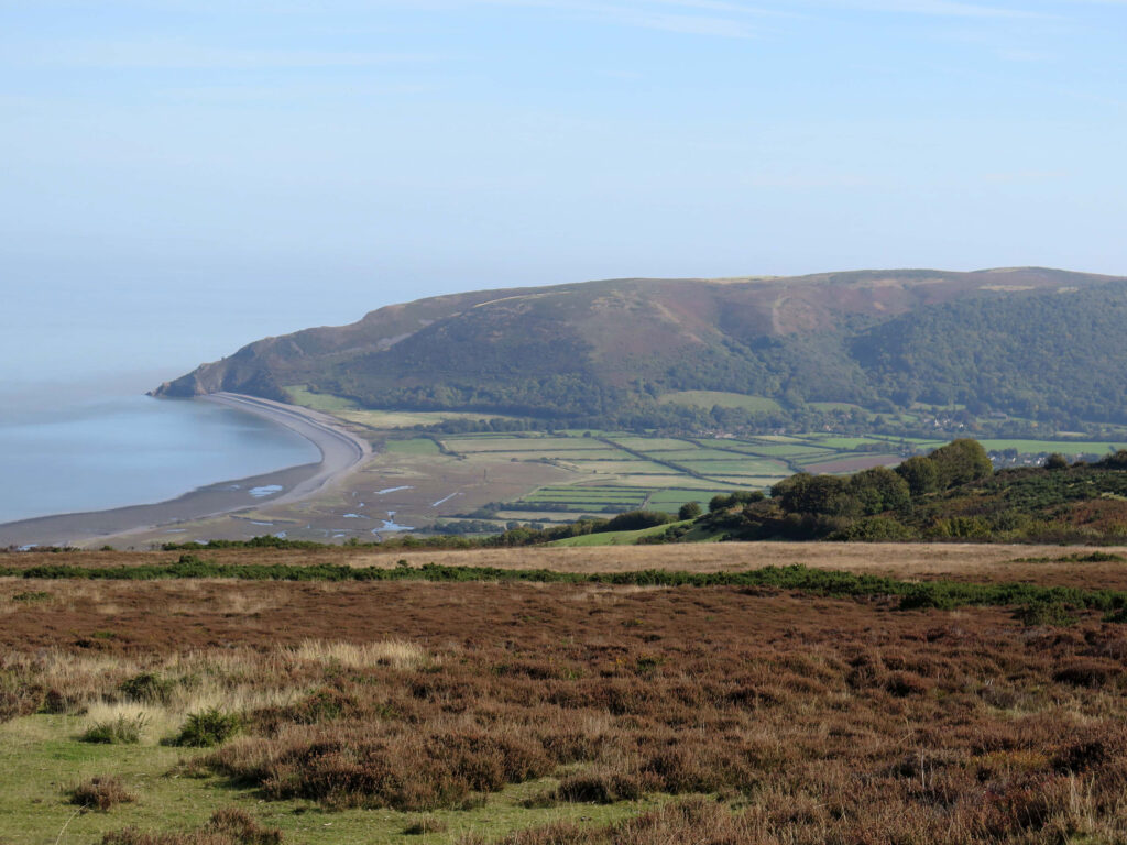 Around Exmoor's Bossington Hill