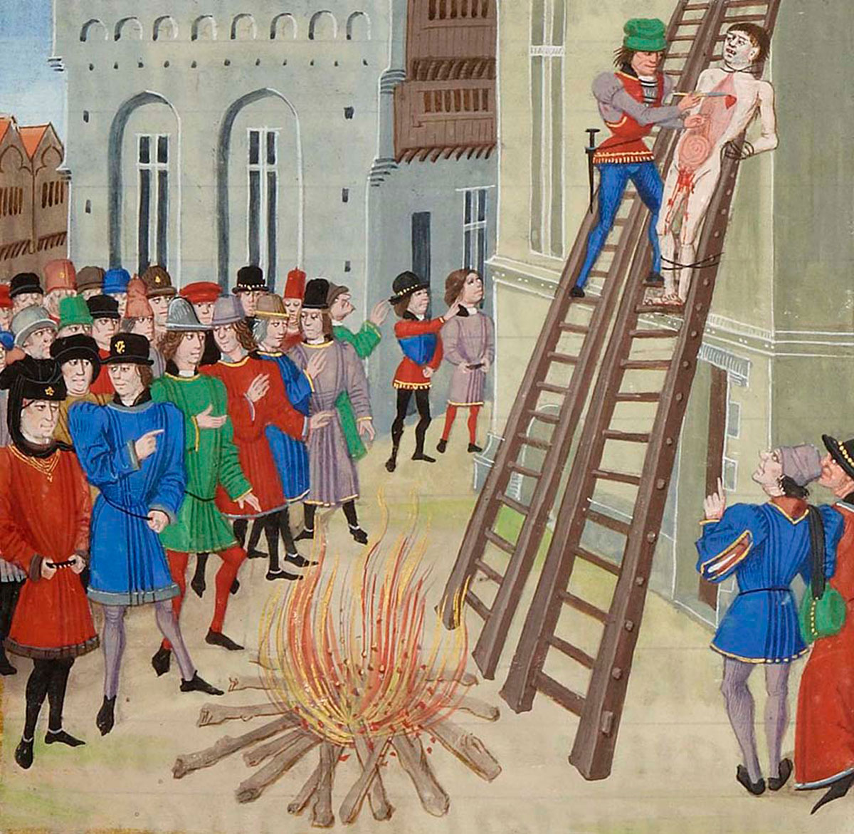 04-The-Execution-of-Hugh-le-Despenser-the-Younger-(Jean-Froissart)