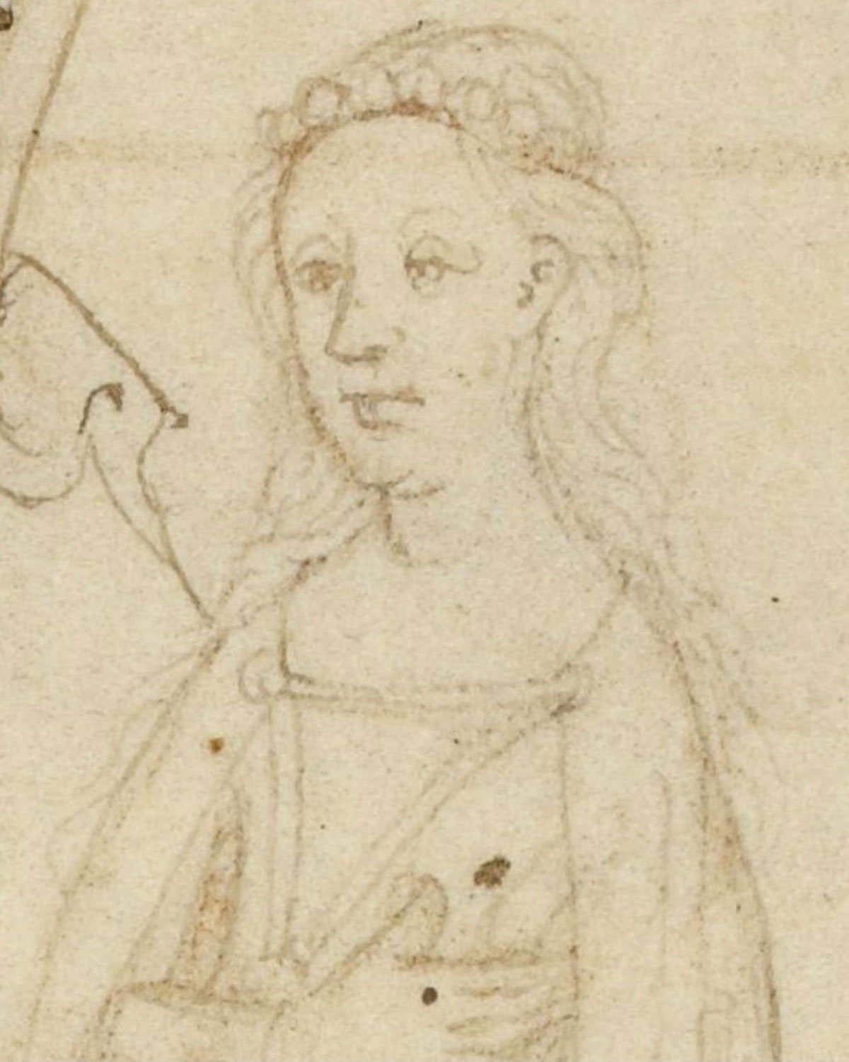 07-Drawing-of-Isabel-Despense-Beauchamp-from-the-Beauchamp-Pageant-(c1483-1494)
