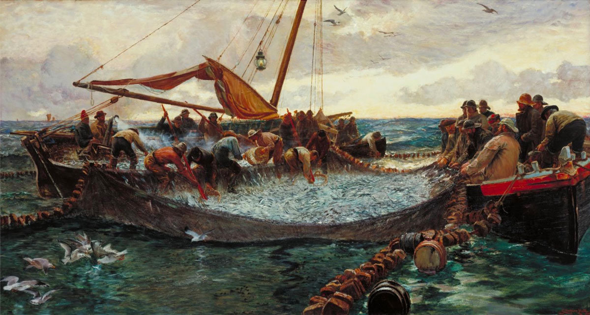 06-‘Pilchards’-by-Newlyn-artist-Charles-Napier-Hemy-(1897-courtesy-of-the-Tate)