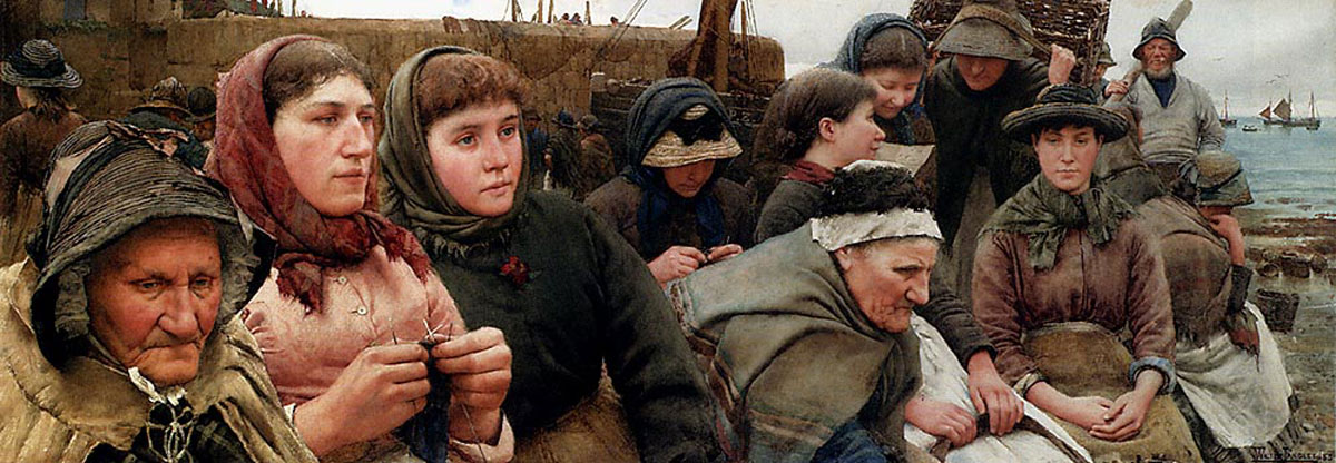 07-Waiting-for-the-Boats-(1885---Public-Domain-Picryl)