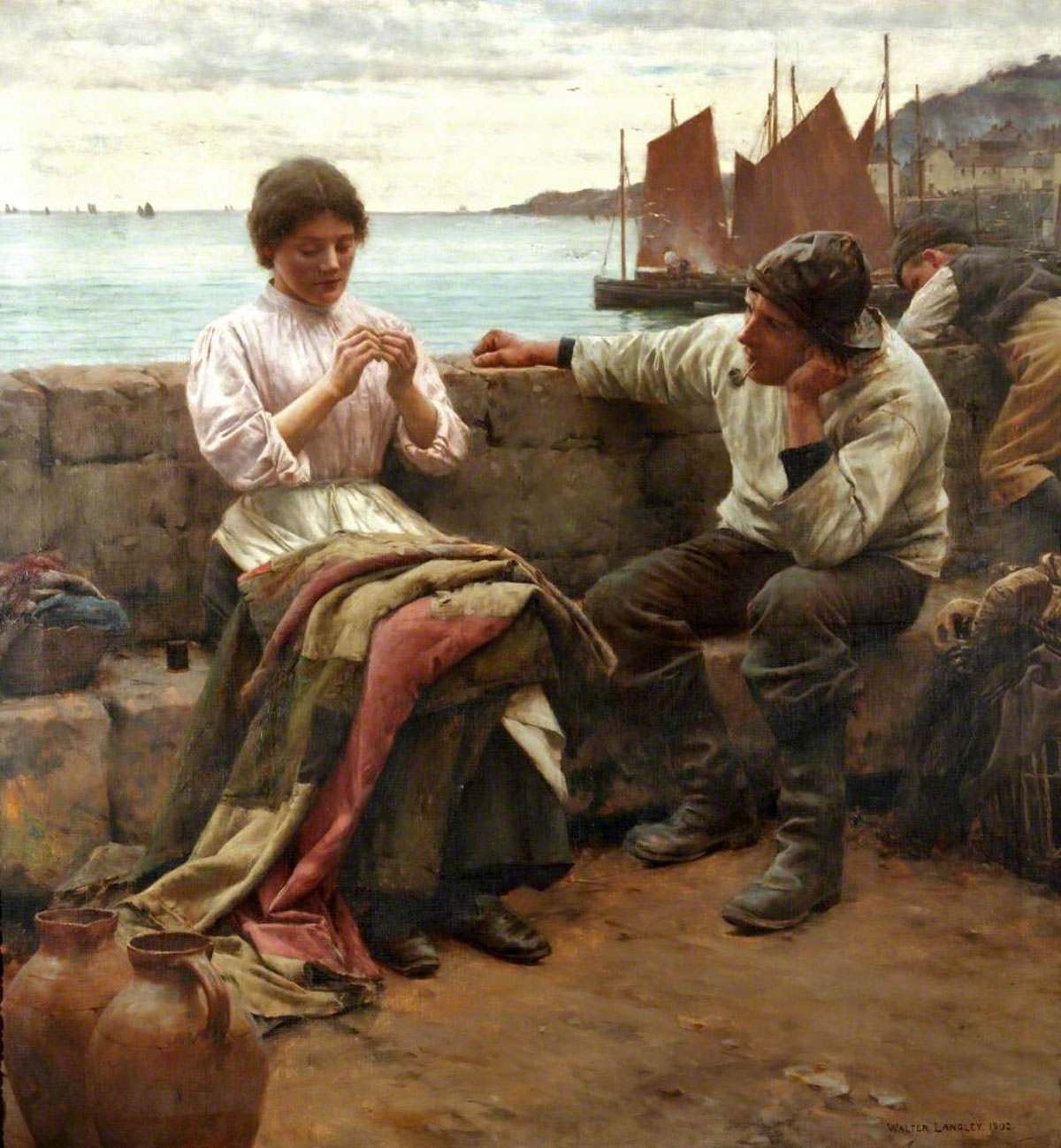 09-A-Cornish-Idyll-(Walker-Art-Gallery)-1902
