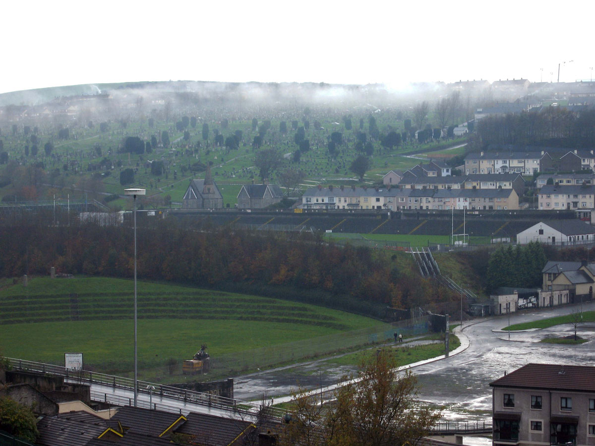04-The-View-from-the-Walled-City-across-Celtic-Park-and-the-City-Cemetery-towards-Creggan-Heights