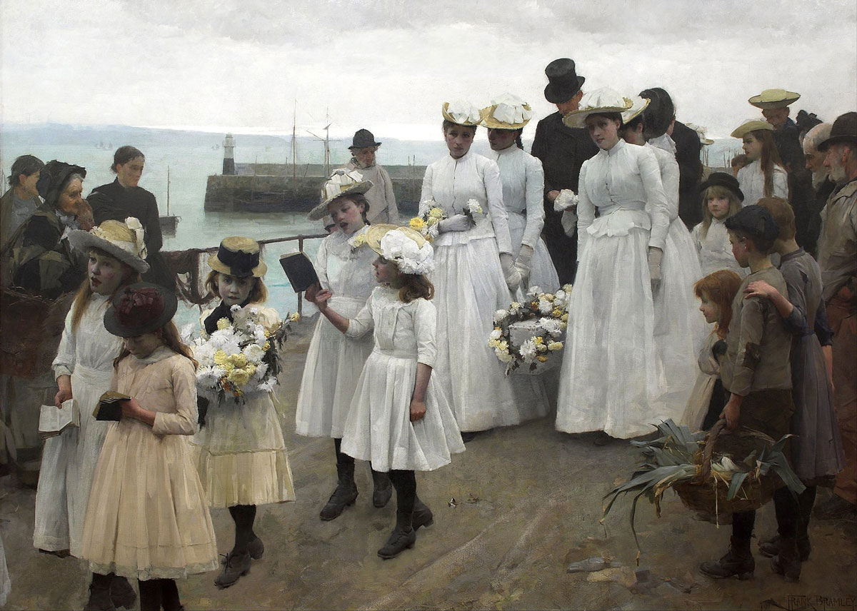 06-For-of-Such-is-the-Kingdom-of-Heaven-(1891-Public-Domain-and-on-display-in-Auckland-Art-Gallery-NZ)