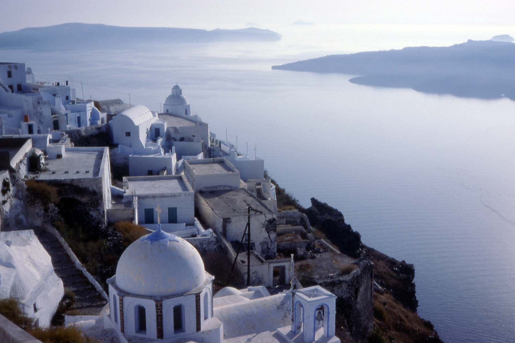 05 Looking down into the Caldera from Thira